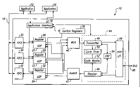 A single figure which represents the drawing illustrating the invention.